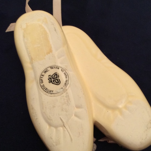 Ceramic BALLET SLIPPERS by Artistic Gifts - Picture 5 of 5